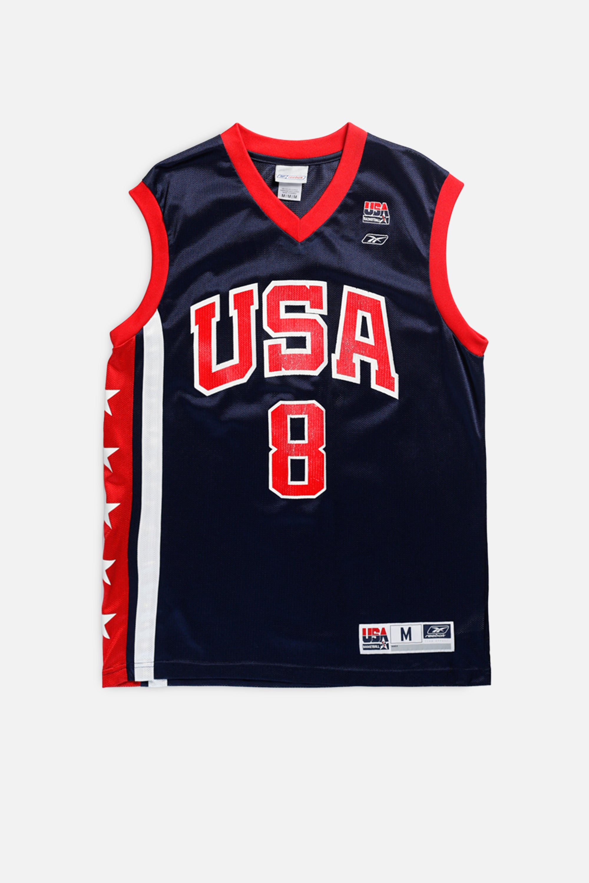 Vintage USA Olympics Basketball Jersey - M-JERSEYS-NBA-M-Frankie Collective Rare Vintage Streetwear Reworks