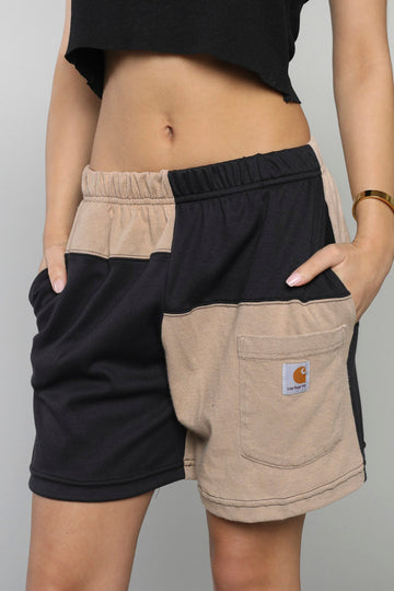 Unisex Rework Carhartt Tee Shorts - Women-XS, S, M, L, XL