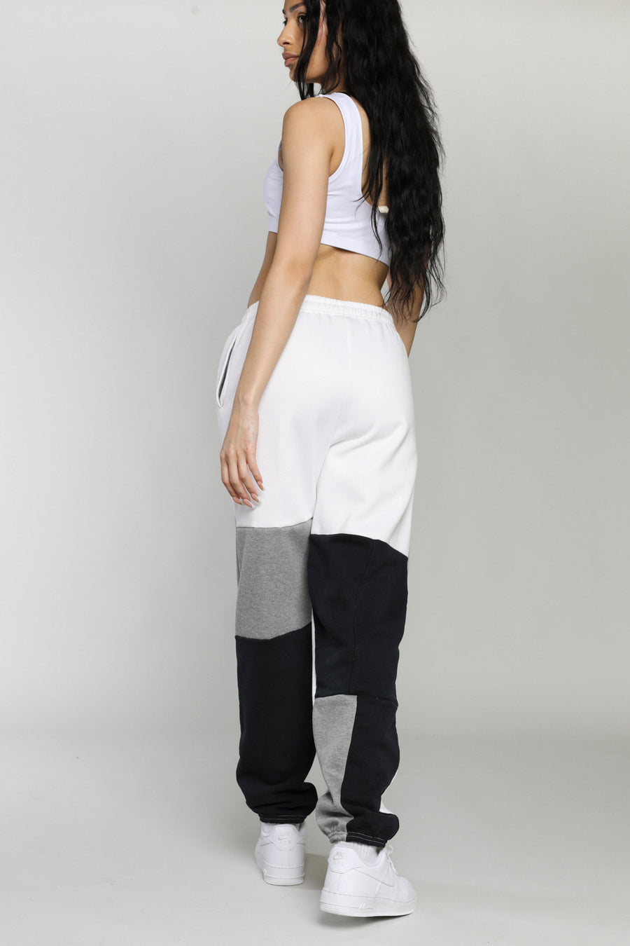 Rework Nike Patchwork Tee Shorts Set - S – Frankie Collective