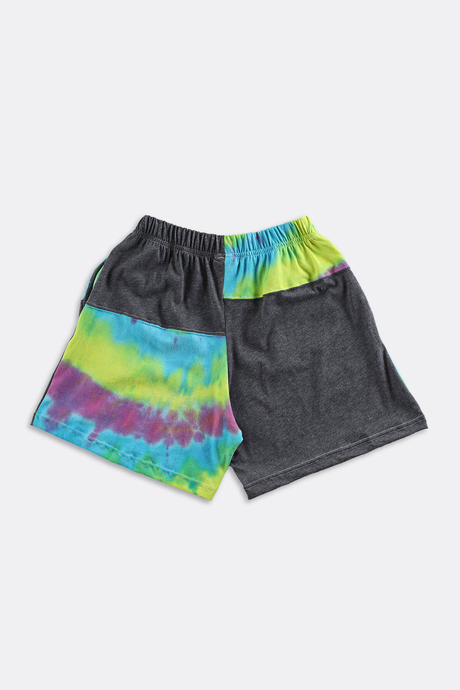 Unisex Rework Adidas Patchwork Tee Shorts - Women-XS, Men-XXS