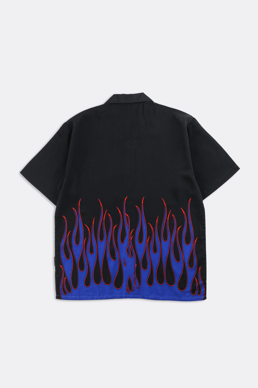 Deadstock Dragonfly Flames Camp Shirt - M, L, XL
