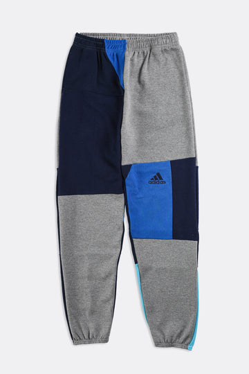 Unisex Patchwork Adidas Sweatpants - Women-S, Men-XS