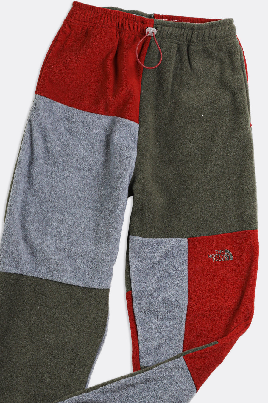 Unisex Rework North Face Patchwork Fleece Pant - Women-XS, Men-XXS