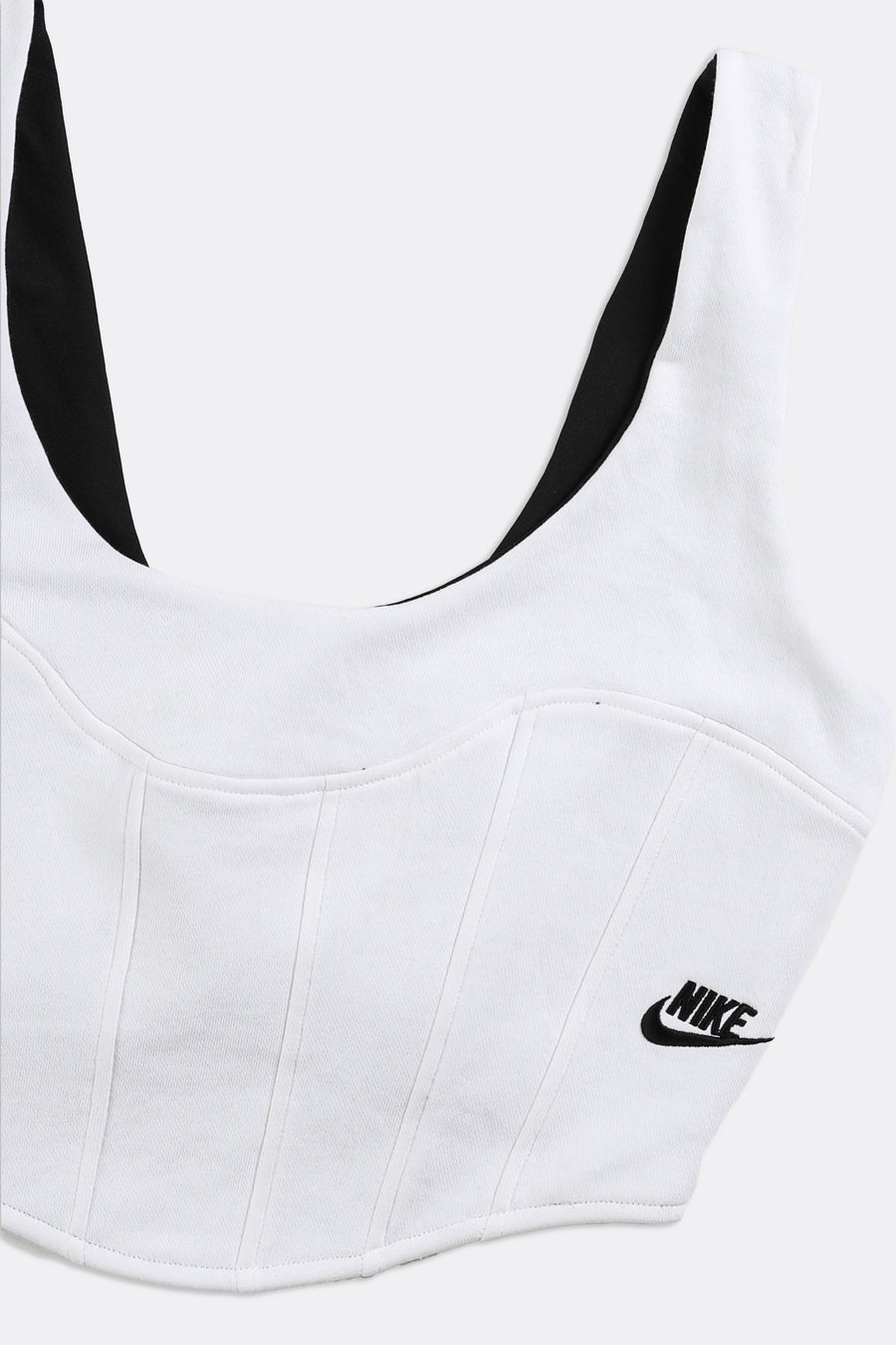 Rework Nike Sweatshirt Bustier - XS, S, M, L, XL