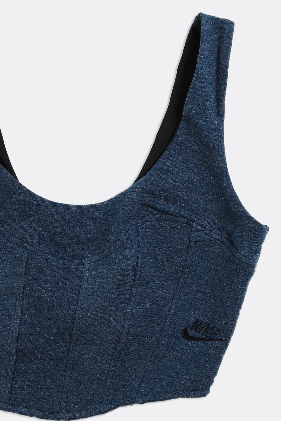 Rework Nike Sweatshirt Bustier - L