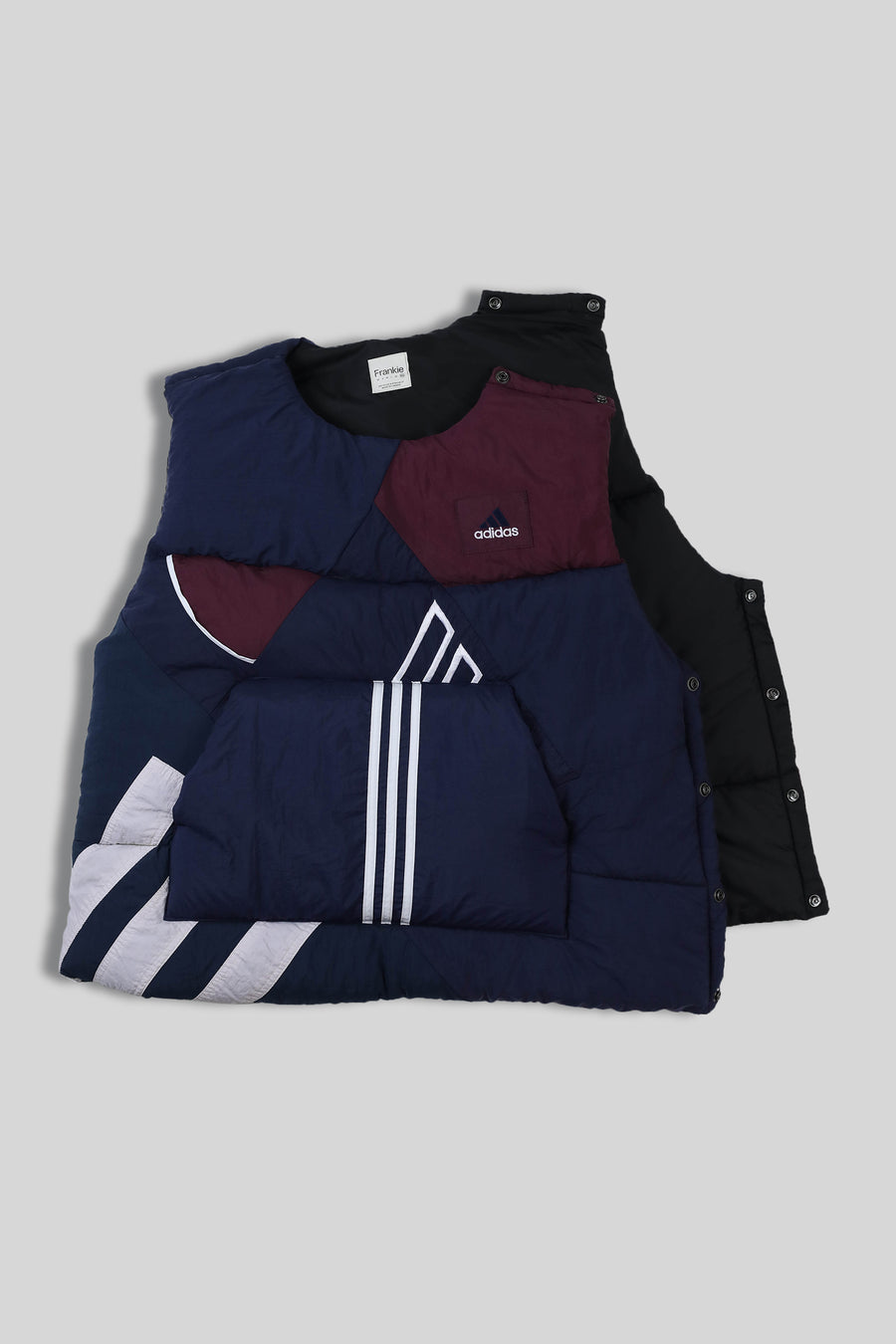 Rework Adidas Puffer Vest - XXL