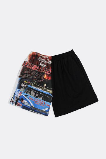 Unisex Rework Racing Tee Shorts - Women's S, Men's XS