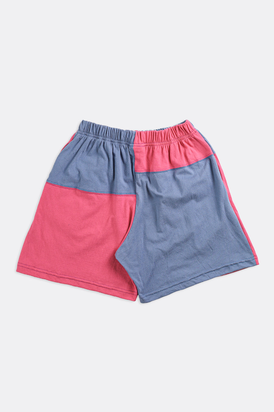 Unisex Rework Patchwork Tee Shorts - Women's XS, Men's XXS