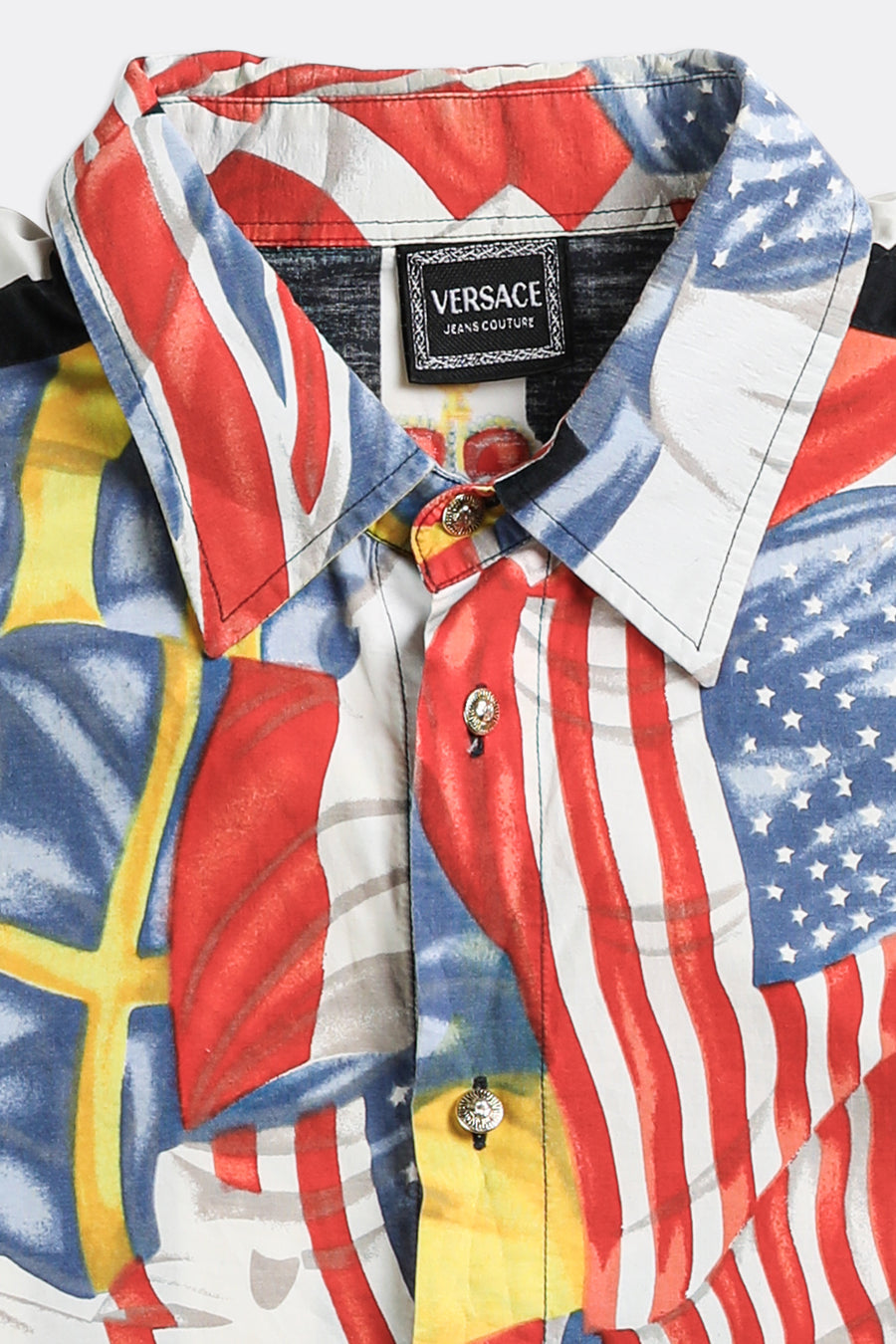 Vintage Versace Jeans Collared Shirt
