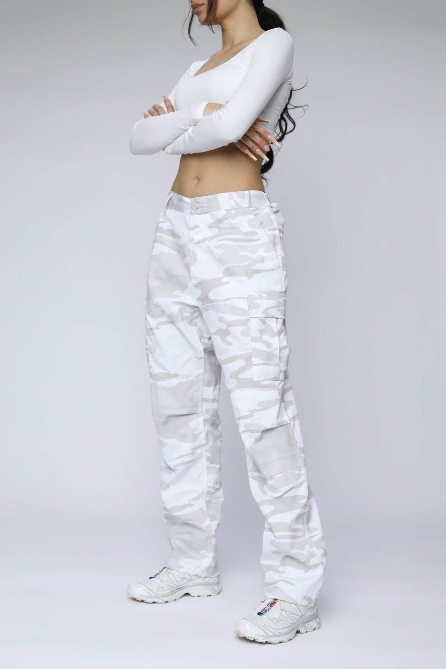 Snow Camo BDU Pants - M, XL
