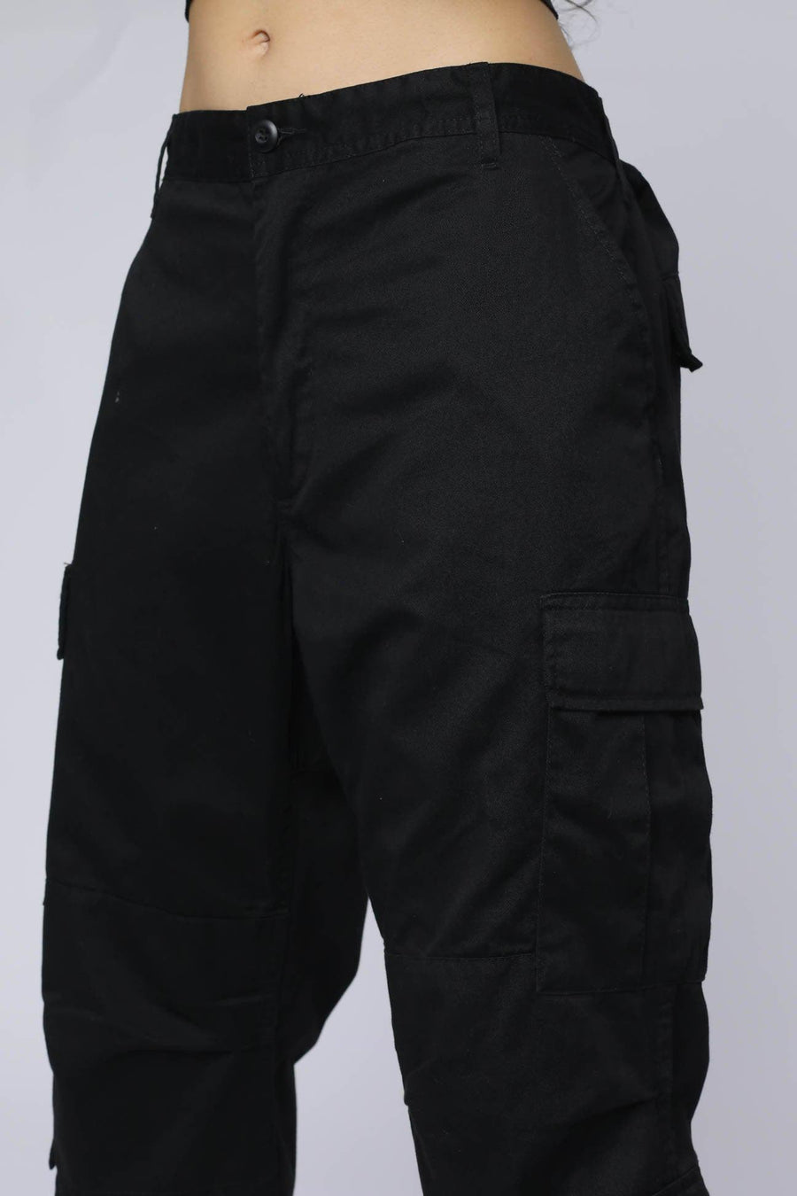 Black BDU Pants - L, 2XL