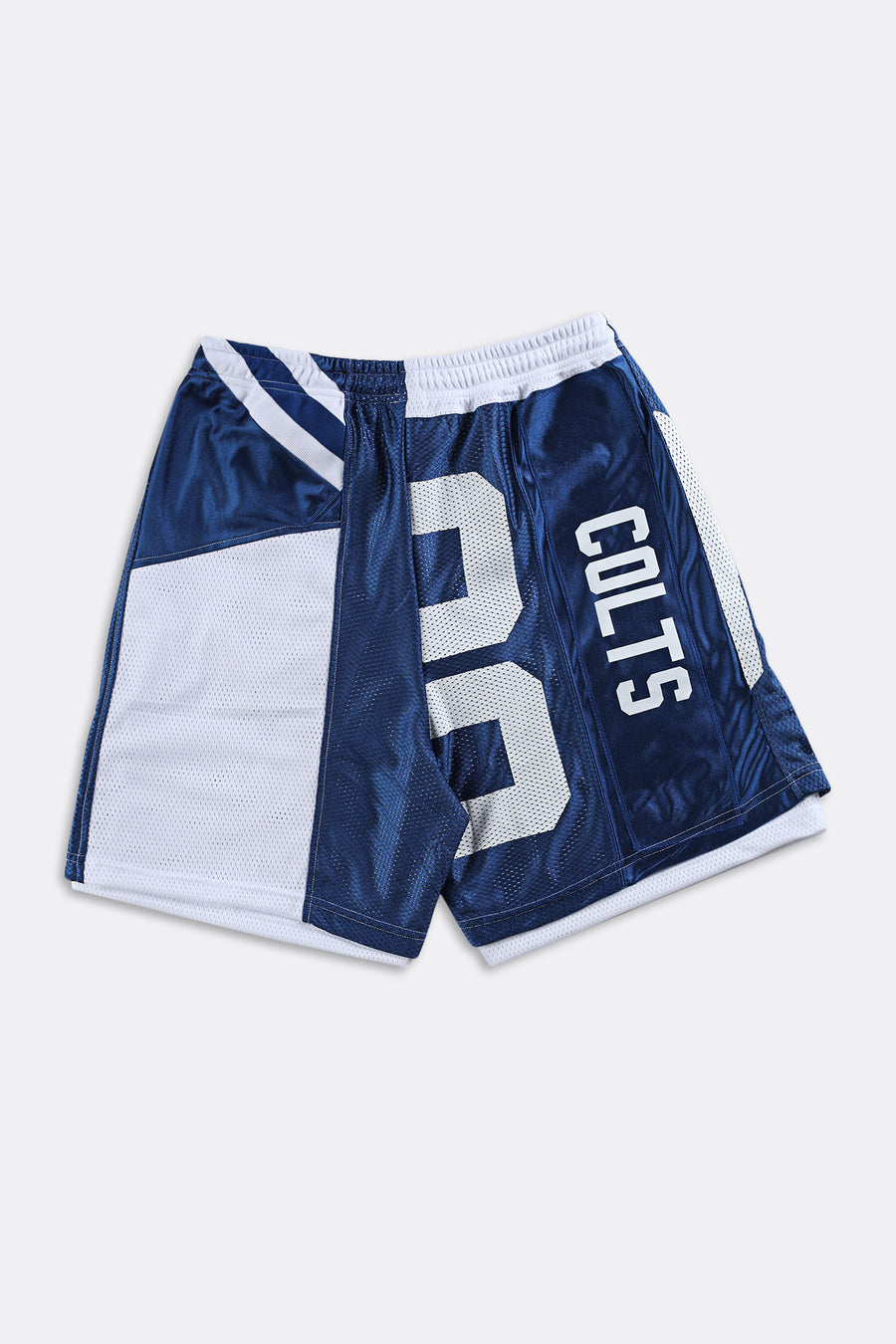 Rework Unisex Colts NFL Jersey Shorts - Women-L, Men-M