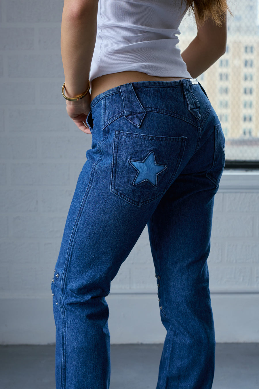 Deadstock Dragonfly Star Low Rise Jeans – Frankie Collective