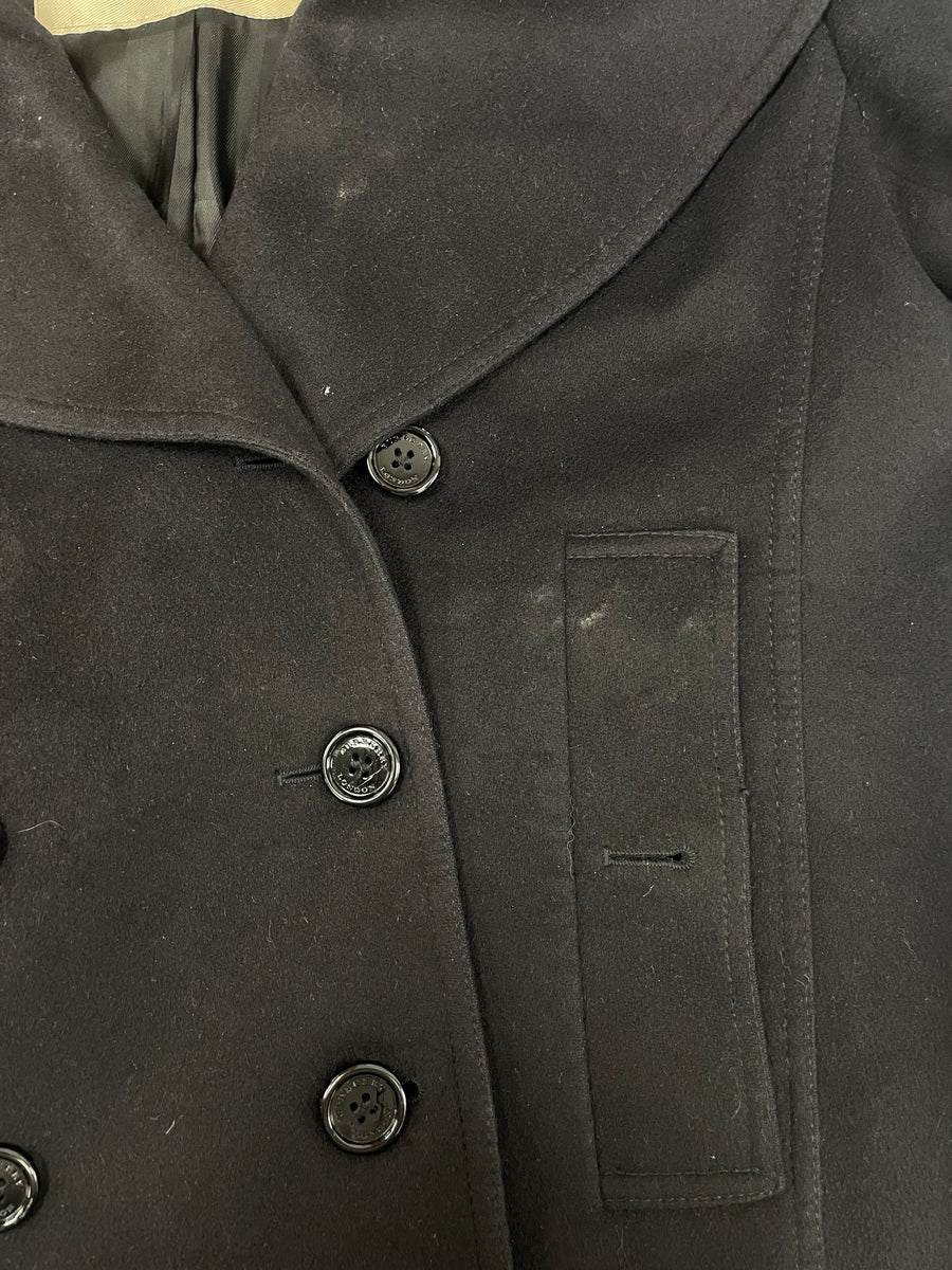 Vintage Burberry Peacoat Jacket