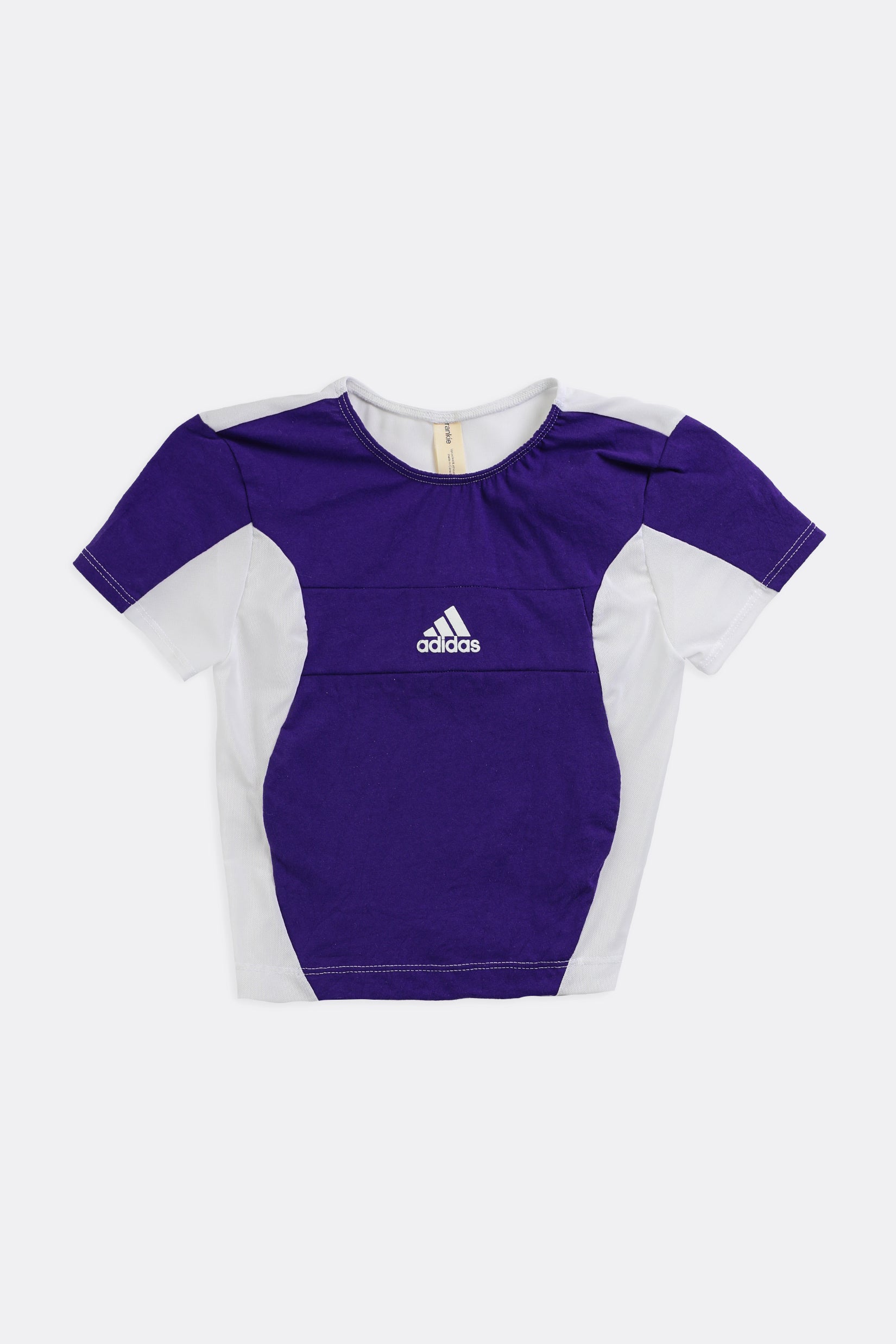Rework Adidas Wave Mesh Tee - XS-TOPS-Adidas-Frankie Collective Rare Vintage Streetwear Reworks