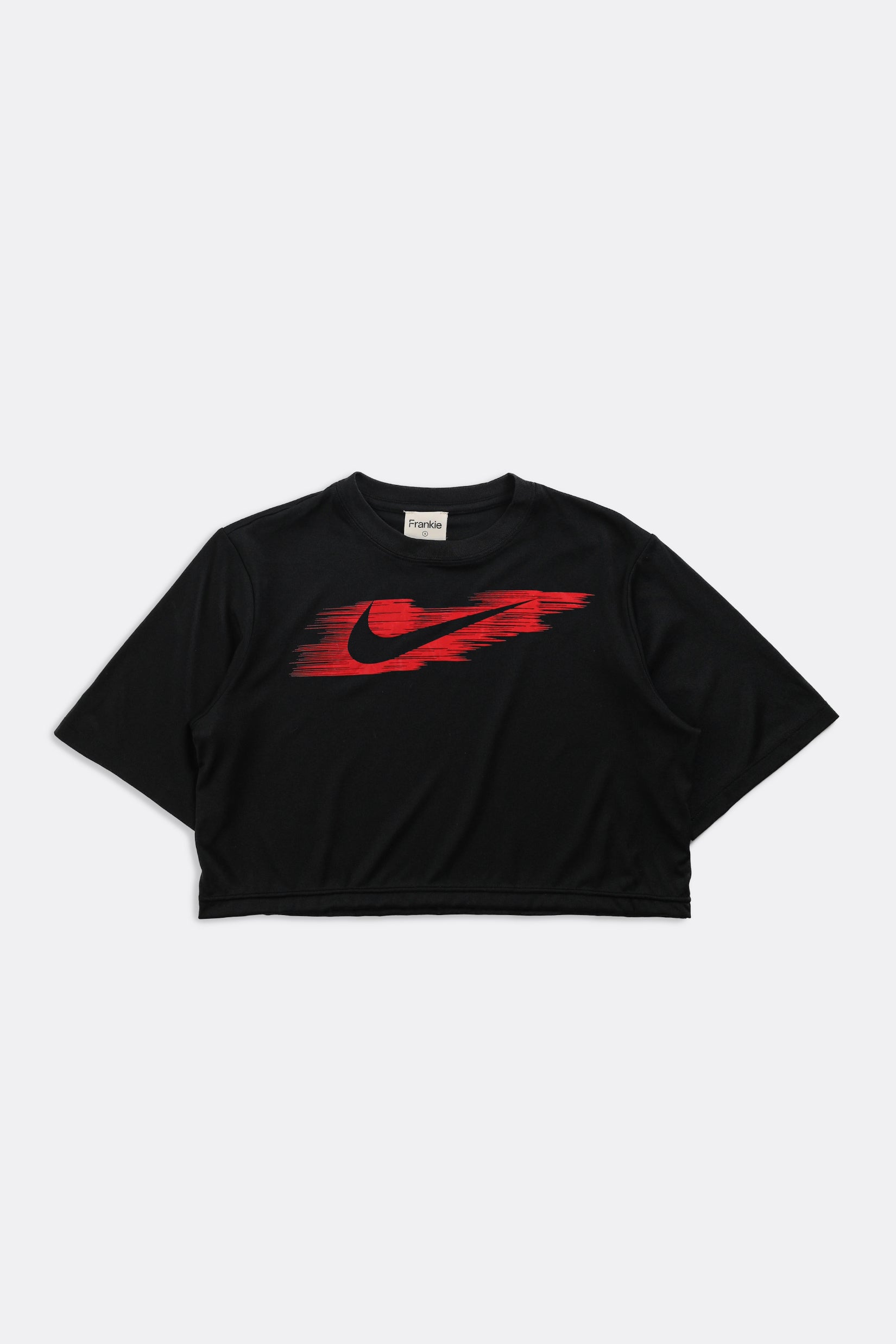 Rework Nike Athletic Crop Tee - S-TOPS-Nike-Frankie Collective Rare Vintage Streetwear Reworks