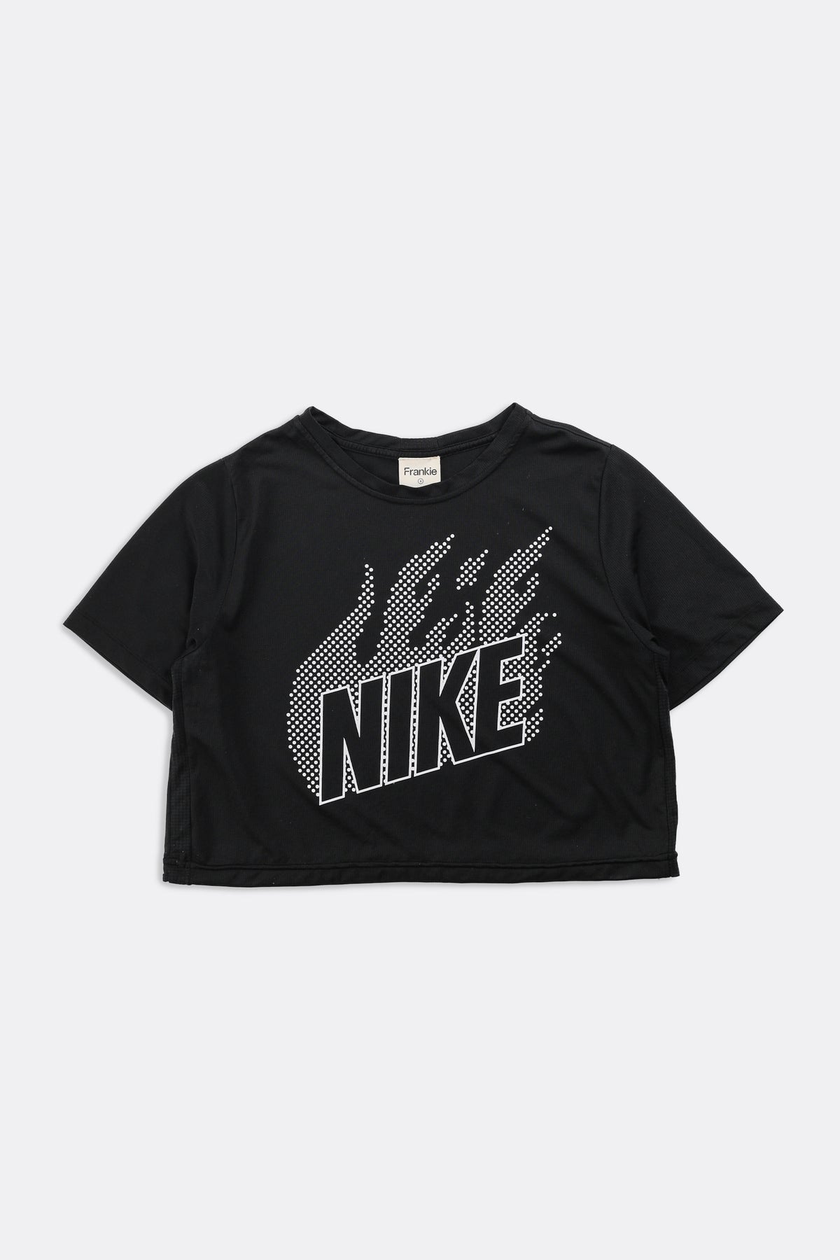 Rework Nike Athletic Crop Tee - S-TOPS-Nike-Frankie Collective Rare Vintage Streetwear Reworks