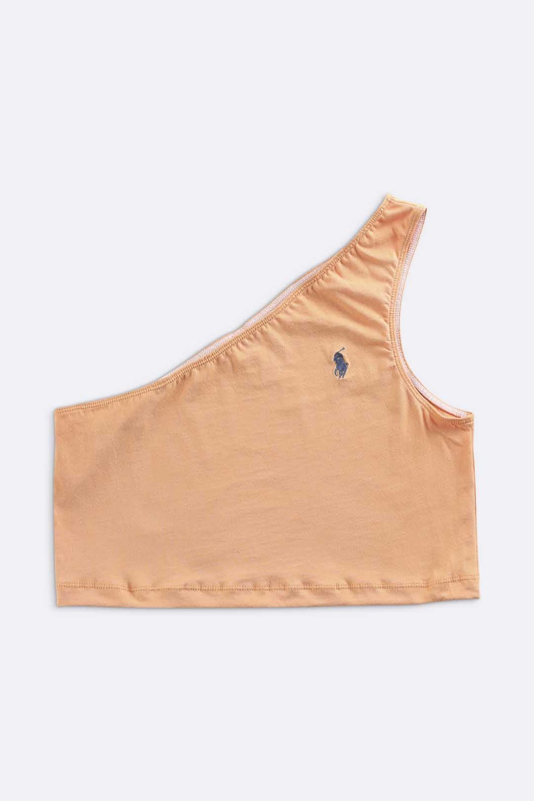 Rework One Shoulder Tank - XL-TOPS-vendor-unknown-Frankie Collective Rare Vintage Streetwear Reworks