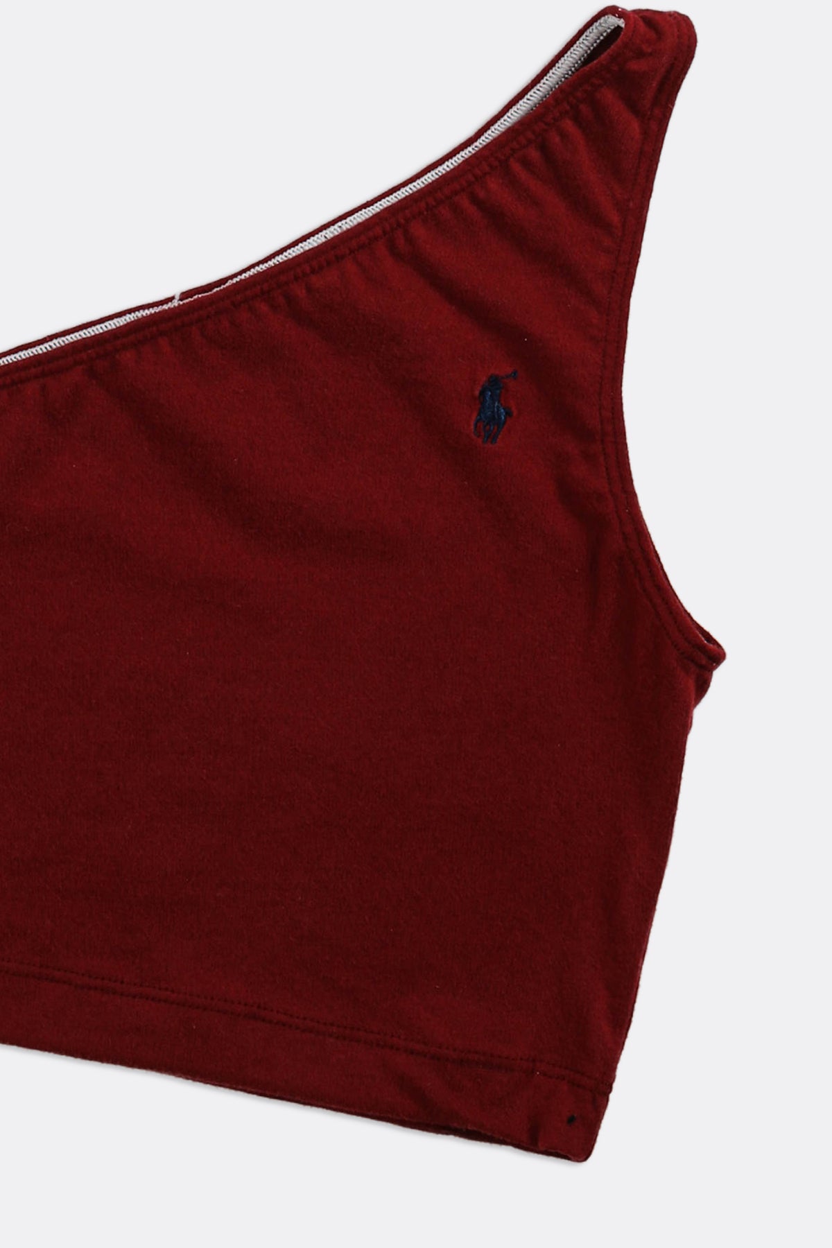 Rework One Shoulder Tank - XS-TOPS-vendor-unknown-Frankie Collective Rare Vintage Streetwear Reworks