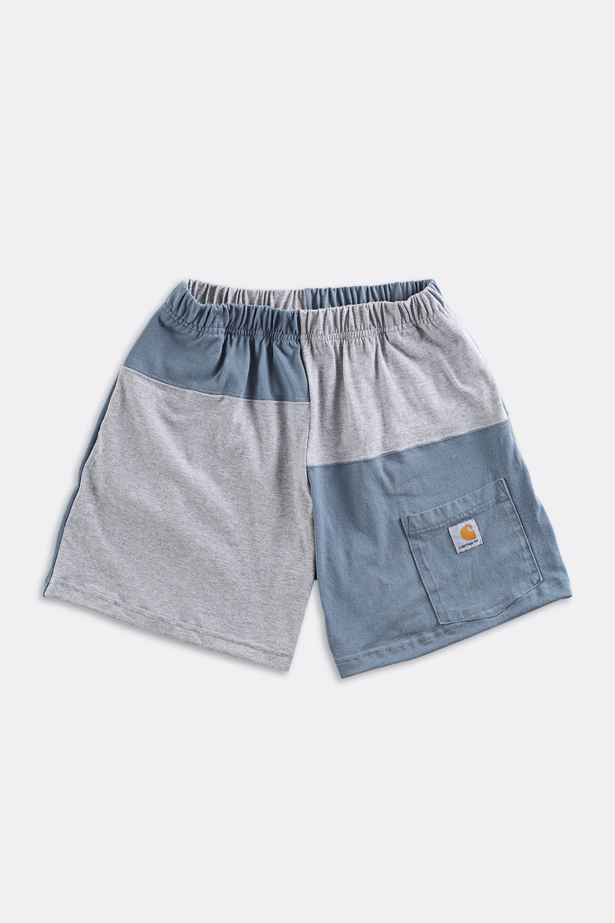 Unisex Rework Carhartt Patchwork Tee Shorts - Women-S, Men-XS-SHORTS-Carhartt-Frankie Collective